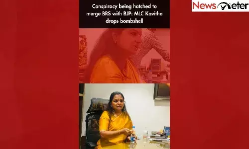 Conspiracy being hatched to merge BRS with BJP: MLC Kavitha drops bombshell