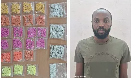 Nigerian arrested in Sainikpuri with Rs 1.25 crore narcotics; celebrity cocaine, ecstasy seized