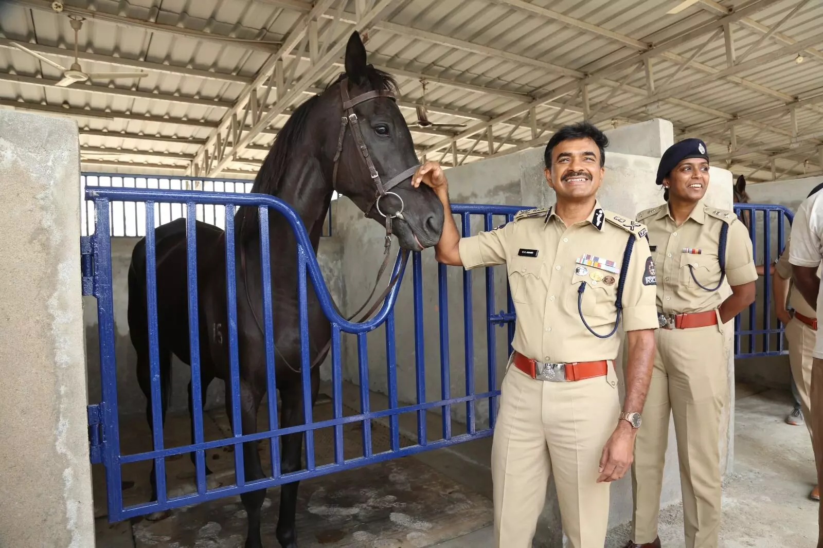 New Osmania Hospital construction begins at Goshamahal; police units start relocation New Osmania Hospital construction begins at Goshamahal; police units start relocation