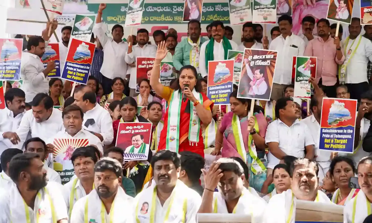 ‘What wrong did KCR do?’ Kavitha slams Congress for ‘targeting’ KCR via Ghose panel in Kaleshwaram probe