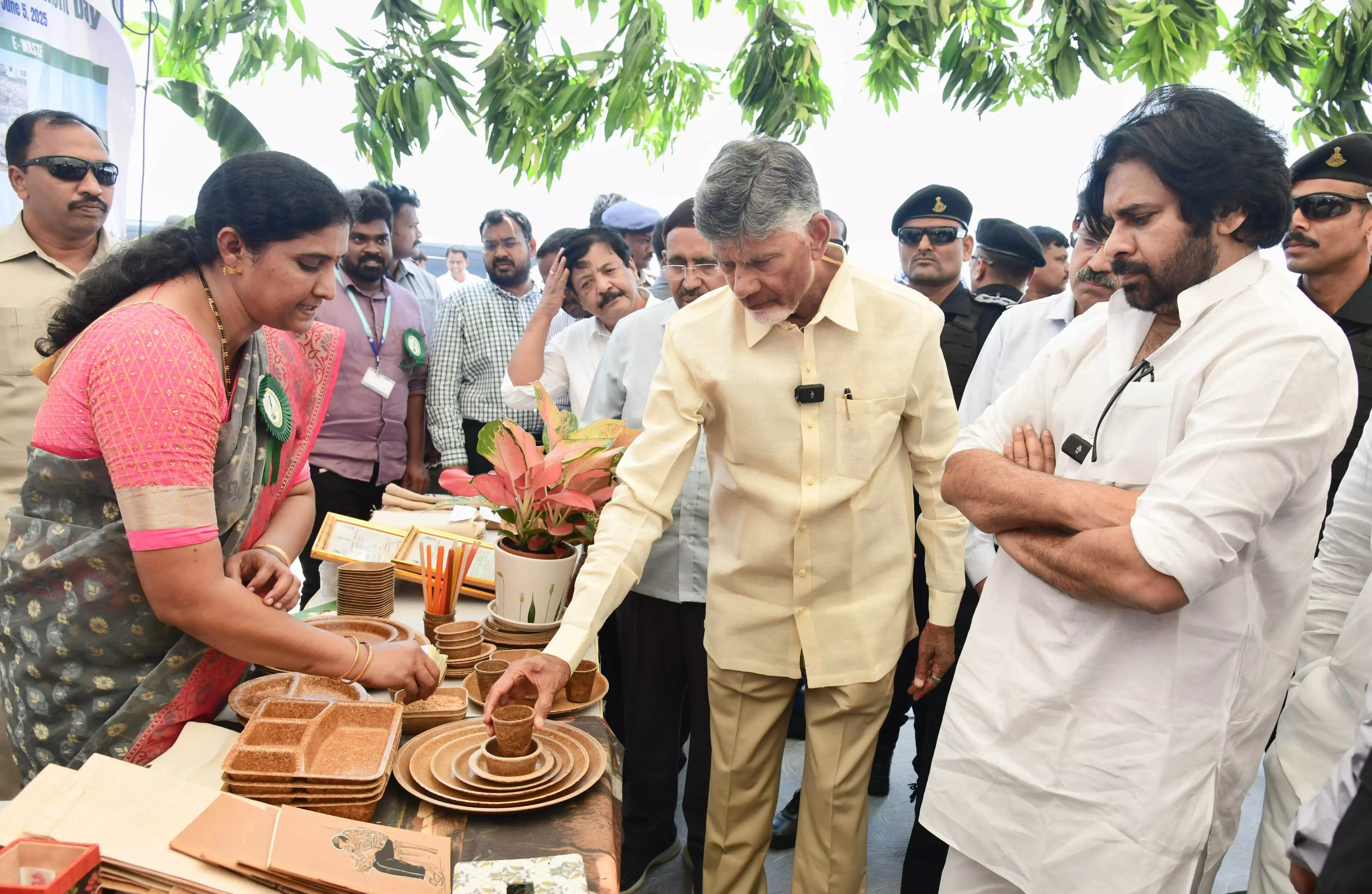 World Environment Day: CM plants saplings, promises 50% green cover for AP by 2047 World Environment Day: CM plants saplings, promises 50% green cover for AP by 2047