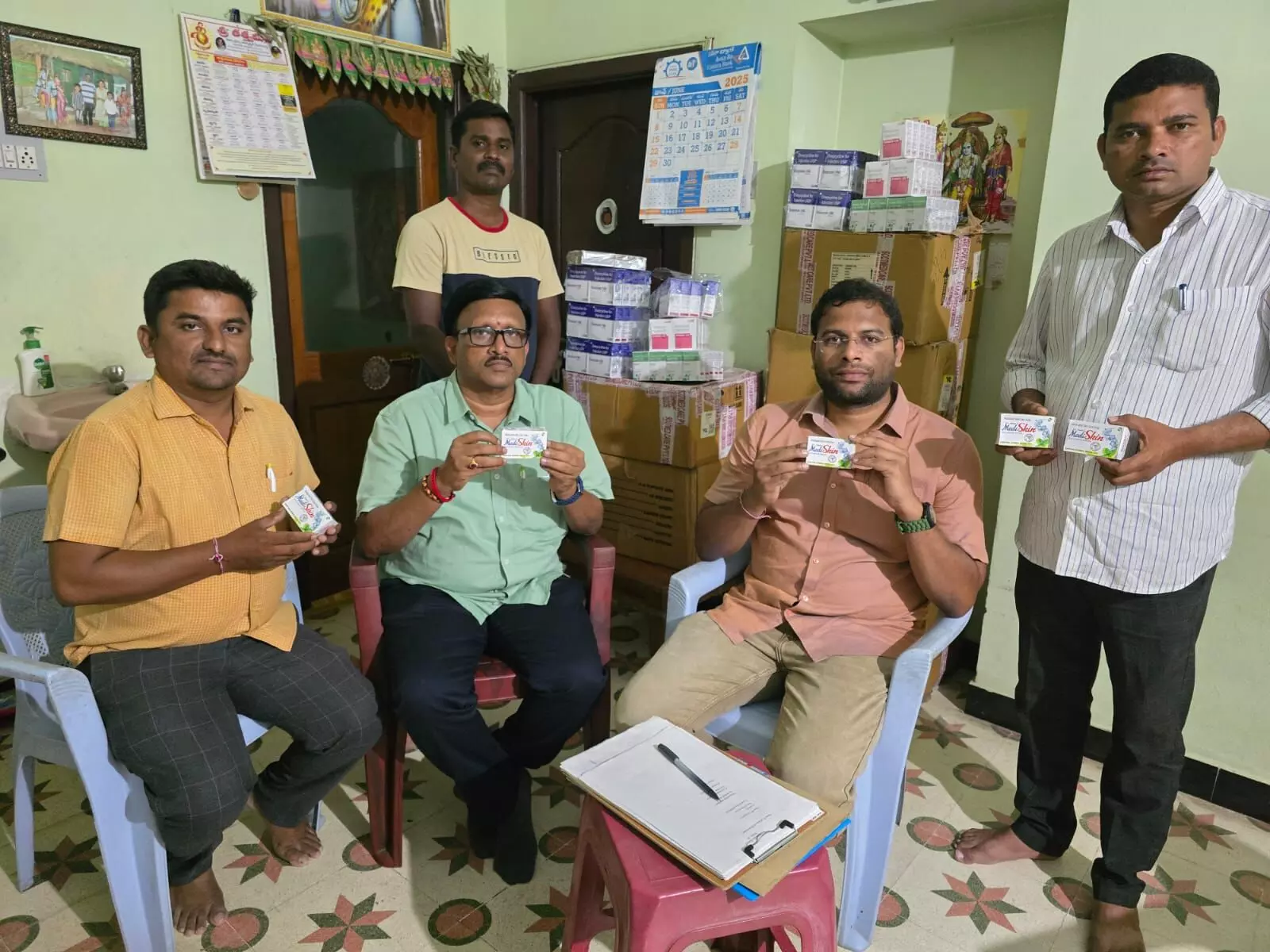 DCA seizes banned soaps in Karimnagar; medical shop found selling illegal drugs combo DCA seizes banned soaps in Karimnagar; medical shop found selling illegal drugs combo