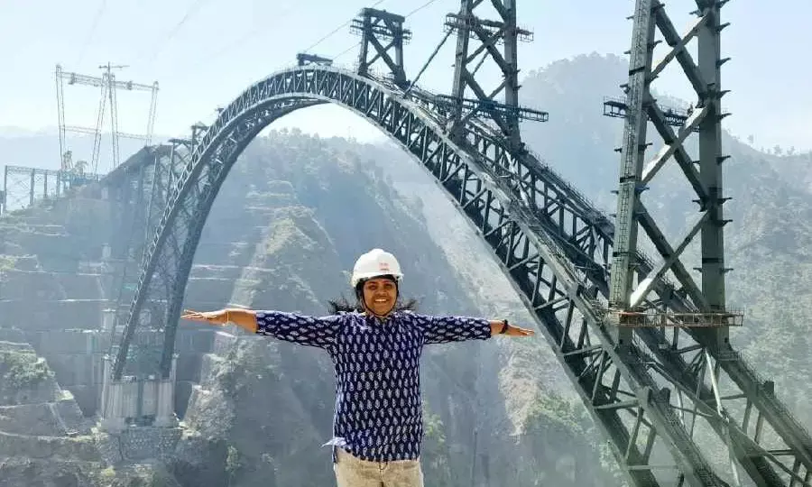 Who is Madhavi Latha, the brain behind world’s tallest railway bridge in J&K