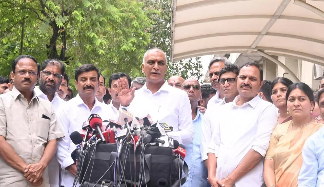 Kaleshwaram project: Harish says environmental hurdles, Maharashtra’s rules behind Medigadda choice Kaleshwaram project: Harish says environmental hurdles, Maharashtra’s rules behind Medigadda choice