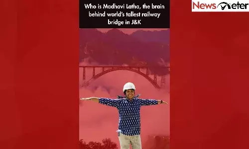 Who is Madhavi Latha, the brain behind world’s tallest railway bridge in J&K
