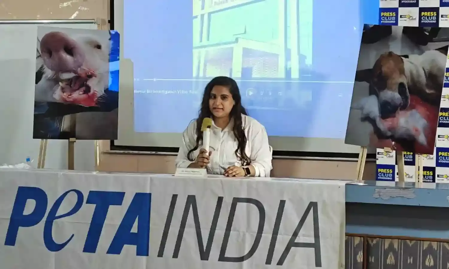 Stuffed in cages, wounded dogs: PETA accuses Palamur Biosciences in Telangana of animal cruelty