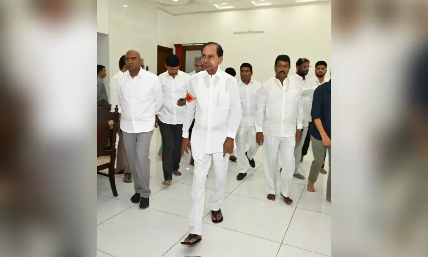 Kaleshwaram project probe: KCR appears before PC Ghose Commission to record his statement