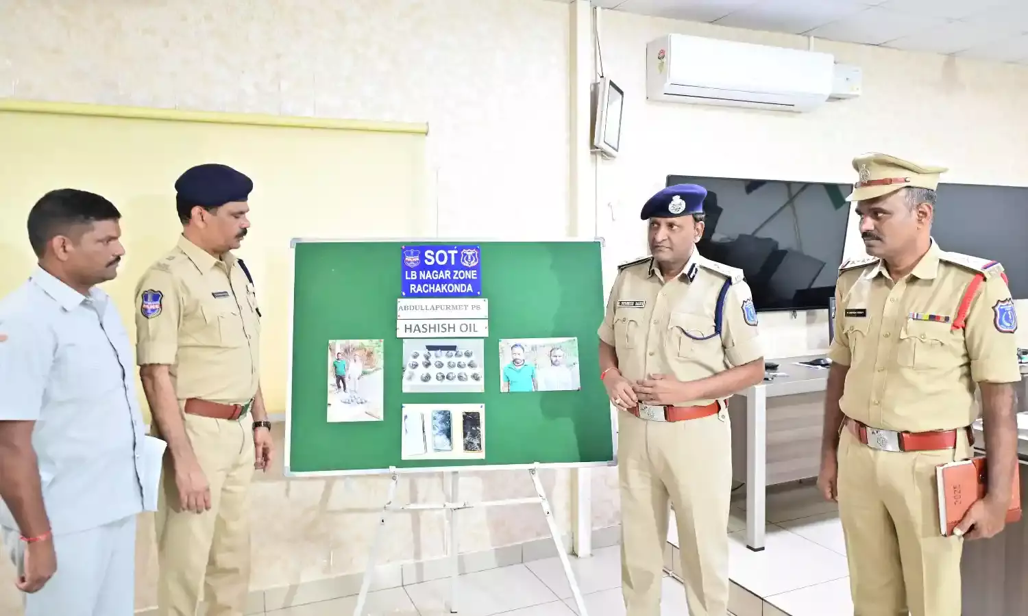 Drug bust in Rachakonda: Duo caught smuggling Rs 1.2 crore worth Hashish Oil to Bengaluru