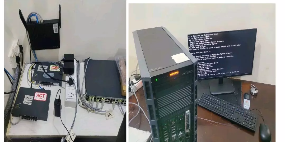 Telecom dept, cops bust illegal telecom setup in Secunderabad; one held Telecom dept, cops bust illegal telecom setup in Secunderabad; one held