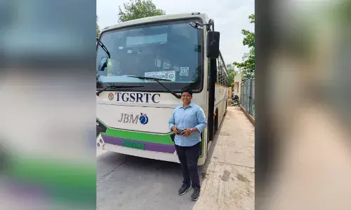 Wheels of change: Telangana tribal woman Saritha becomes RTC’s first female driver