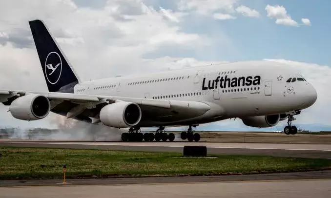 Hyderabad-bound Lufthansa flight returns to Frankfurt over bomb threat