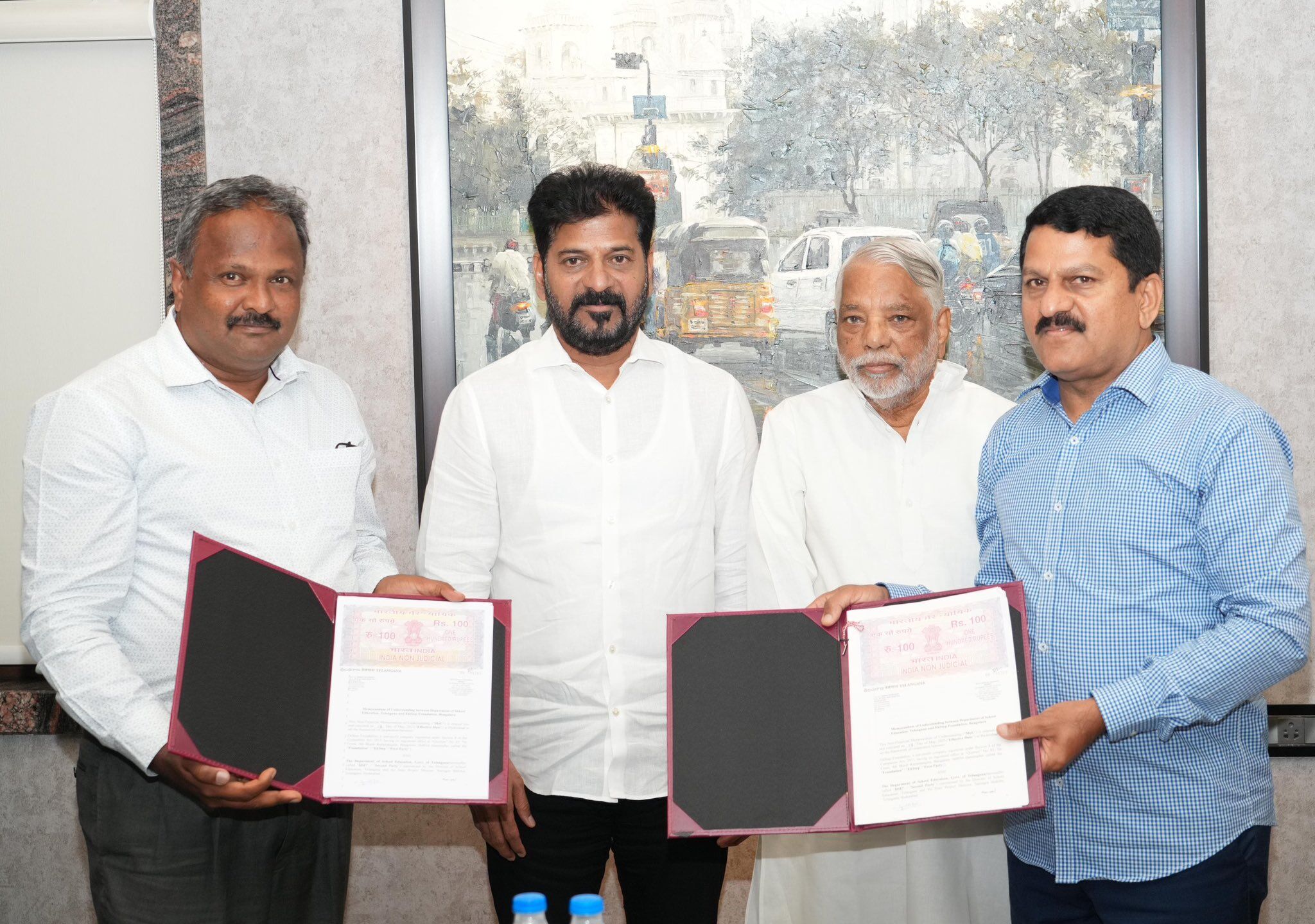 Telangana inks MoUs with 6 top NGOs; to introduce tech-driven teaching in govt schools