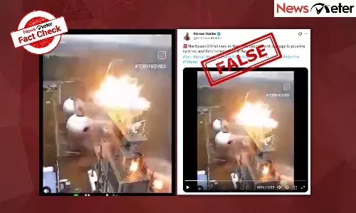 Fact Check: Bazan oil refinery in Israelās Haifa hit by Iran? Yes, but video is old