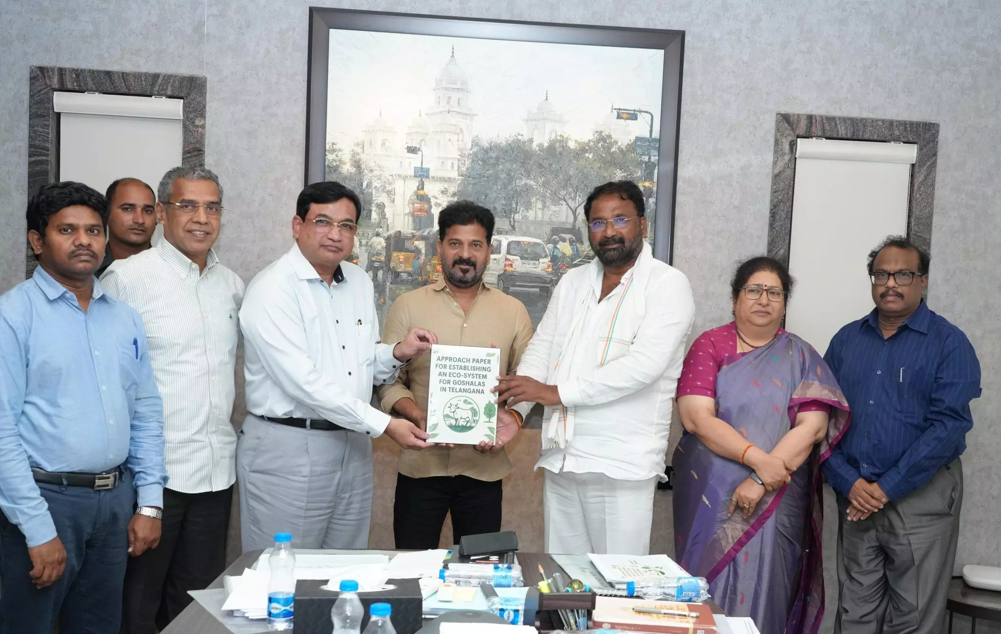 Cow welfare: CM Revanth forms high-level committee to draft policy for goshalas Cow welfare: CM Revanth forms high-level committee to draft policy for goshalas