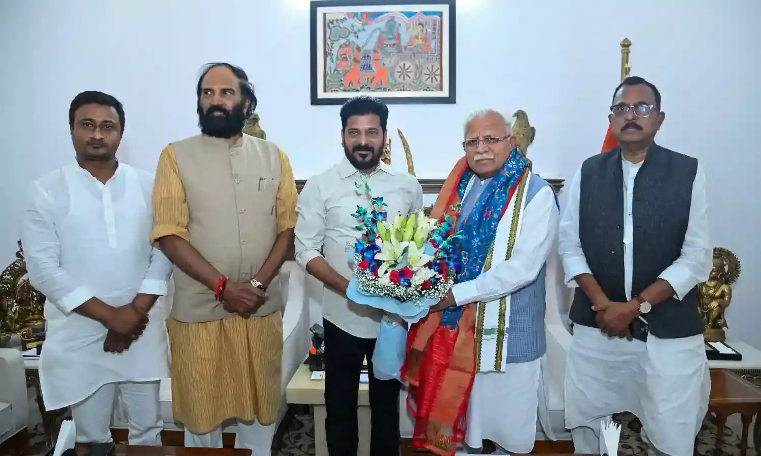 Stop AP’s Godavari-Banakacheral project: CM Revanth to Centre, requests 1,500 TMC water for Telangana