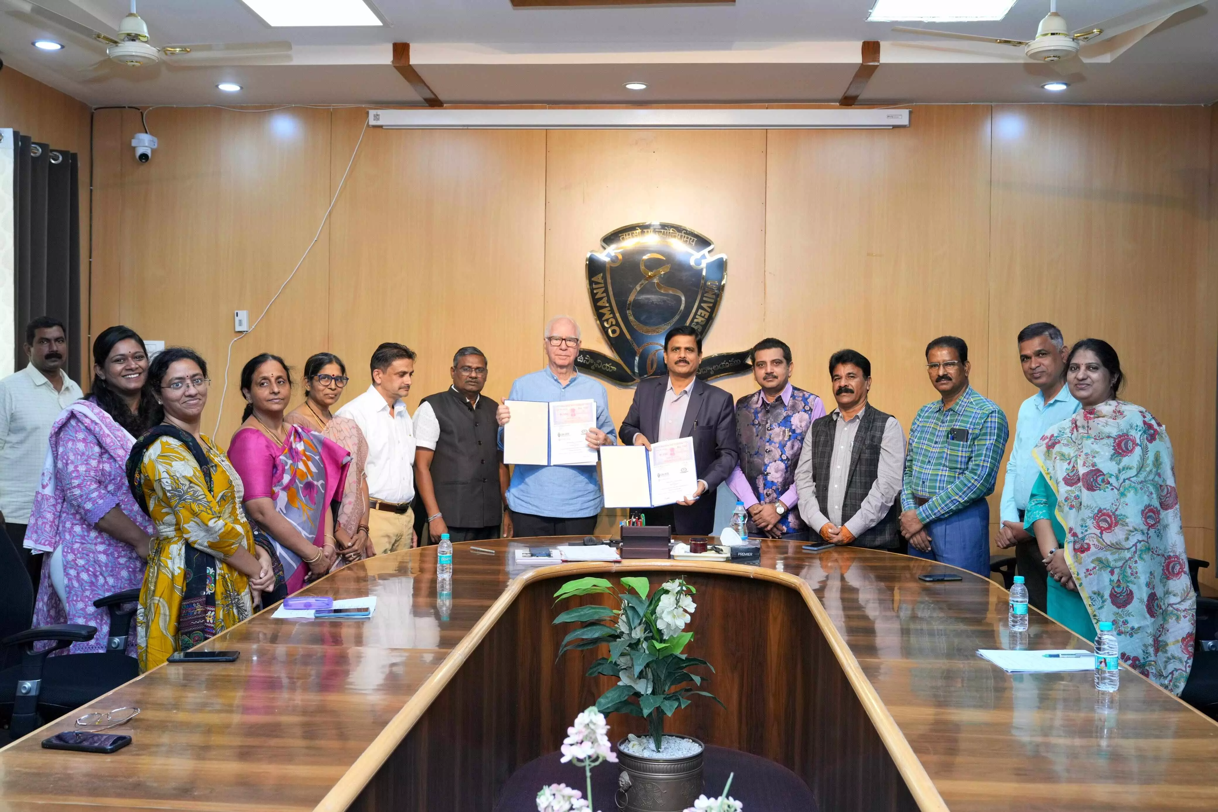 Osmania University Signs MoU with Notre Dame varsity for world-class B.Ed training Osmania University Signs MoU with Notre Dame varsity for world-class B.Ed training