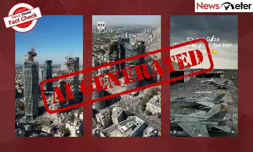 Fact Check: Aftermath of Iranās strikes on Israel? No, video clips are AI-generated
