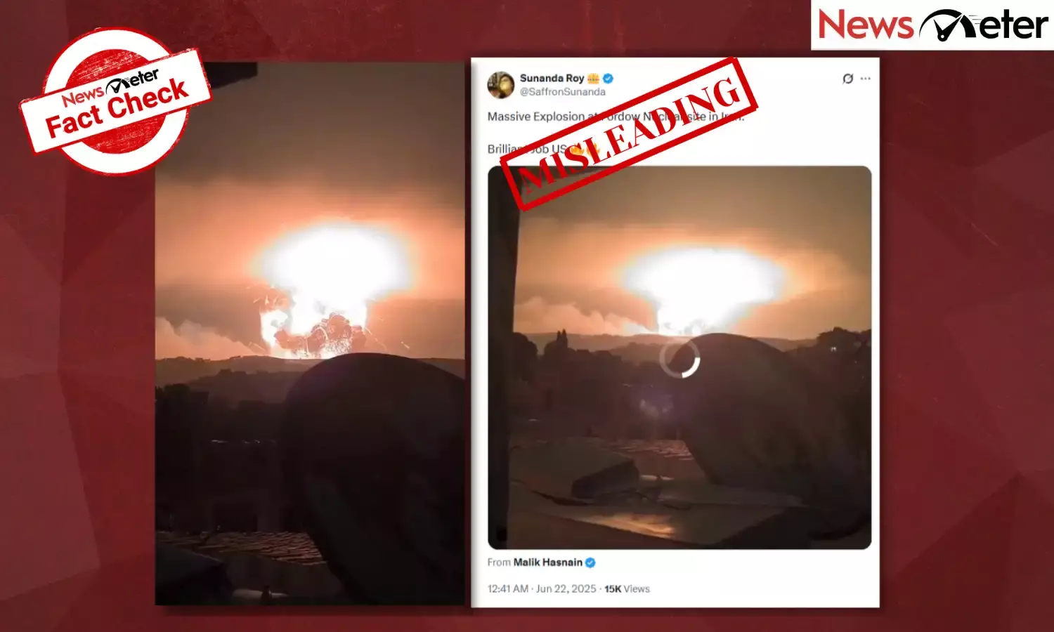 Fact Check: US strikes Iran’s vital Fordow nuclear site? Yes, but viral video is unrelated