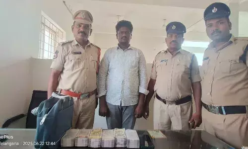 Fake currency bust: Man caught with counterfeit notes with face value of Rs 15 lakh in Bachupally
