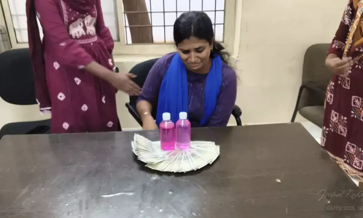 GHMC assistant engineer in Amberpet caught taking Rs 15,000 bribe