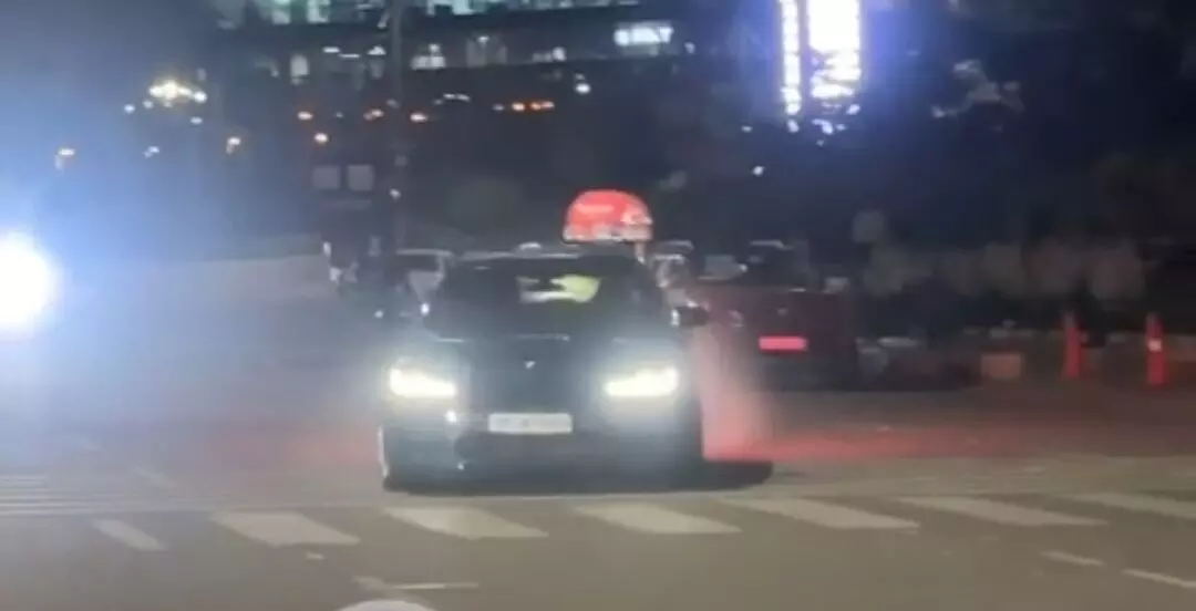 Hyderabad: Germany-based techie booked after he rammed BMW into two-wheeler in Madhapur Hyderabad: Germany-based techie booked after he rammed BMW into two-wheeler in Madhapur