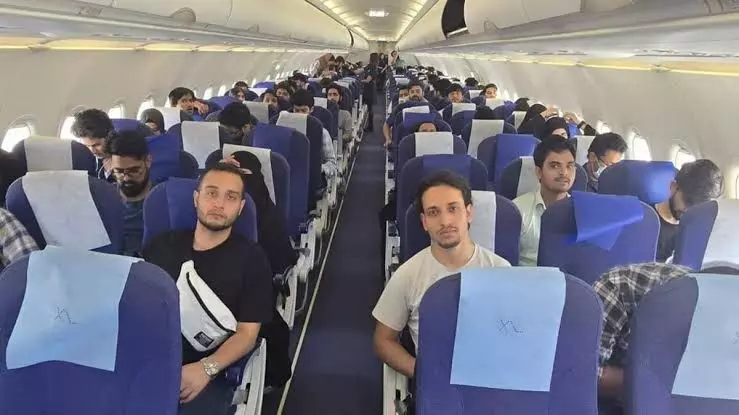Six Telangana students evacuated from Israel and Iran; several others await return Six Telangana students evacuated from Israel and Iran; several others await return