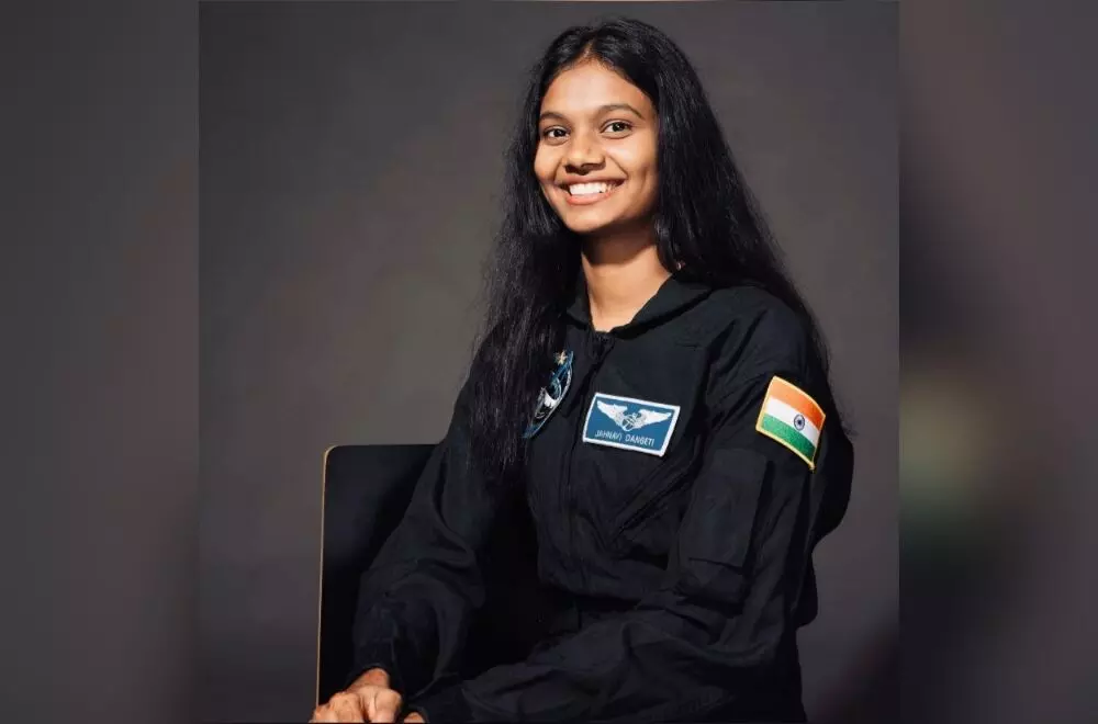 Andhra’s daughter Dangeti Jahnavi makes India proud; set to travel to space in 2029 Andhra’s daughter Dangeti Jahnavi makes India proud; set to travel to space in 2029