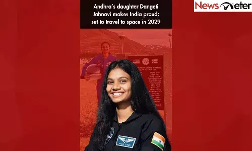 Andhraās daughter Dangeti Jahnavi makes India proud; set to travel to space in 2029