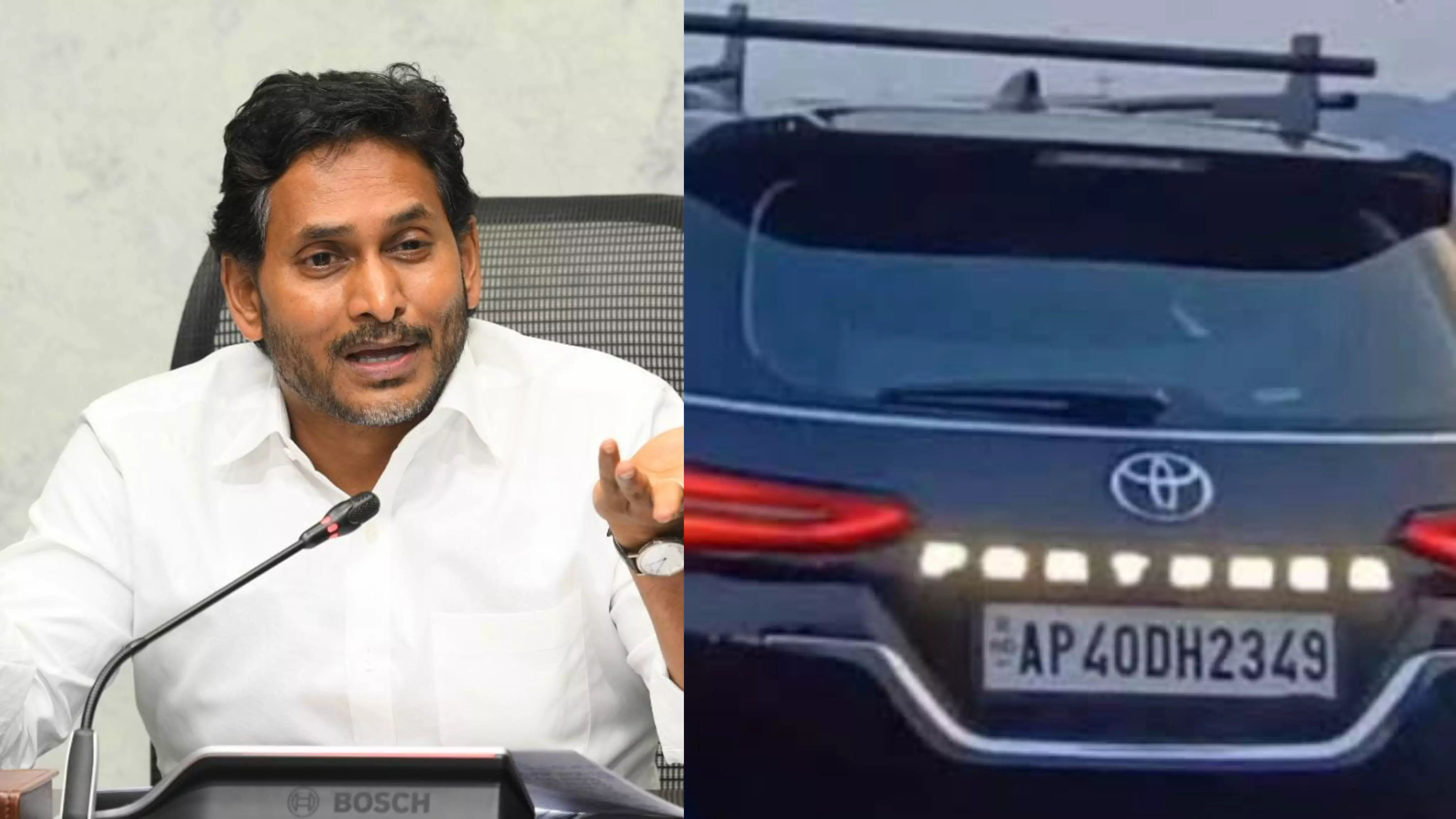 YSRCP worker death case: Nallapadu police seized Jagan’s bulletproof SUV YSRCP worker death case: Nallapadu police seized Jagan’s bulletproof SUV