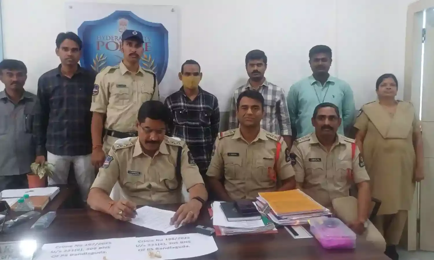 Domalguda police nab two who stole Rs 17 lakh and faked accident to mislead probe