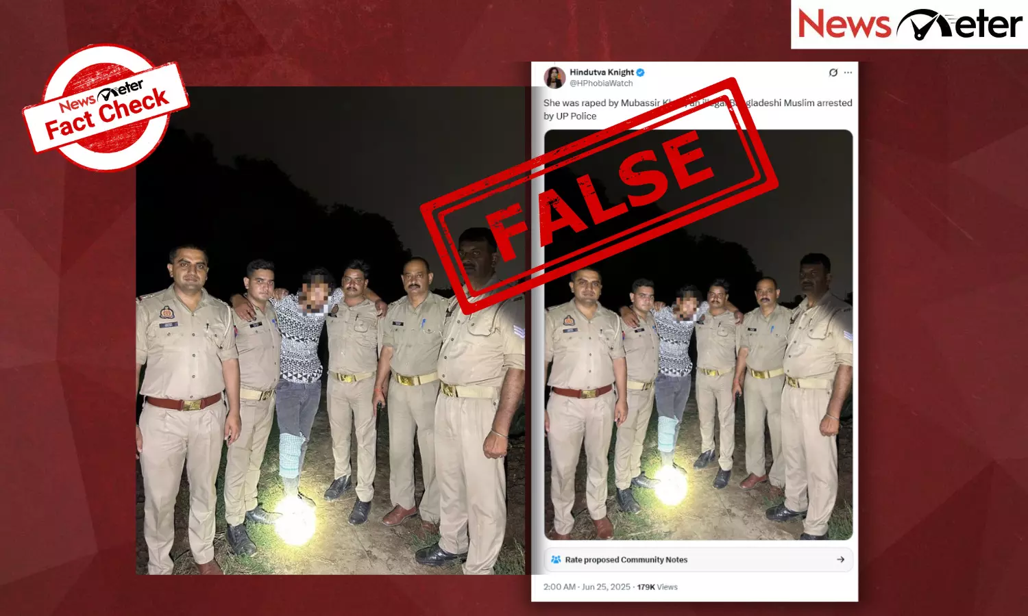 Fact Check: Mubassir Khan from Bangladesh held in French woman rape case in Udaipur? No, find the facts here Fact Check: Mubassir Khan from Bangladesh held in French woman rape case in Udaipur? No, find the facts here