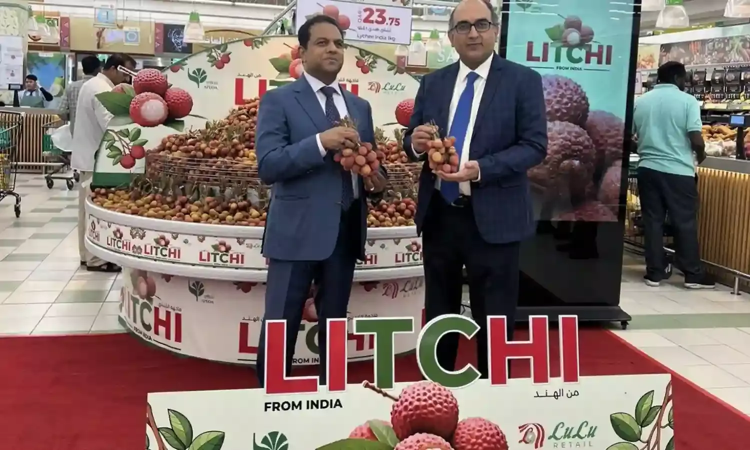 India exports first-ever rose-scented litchi batch from Pathankot to Qatar