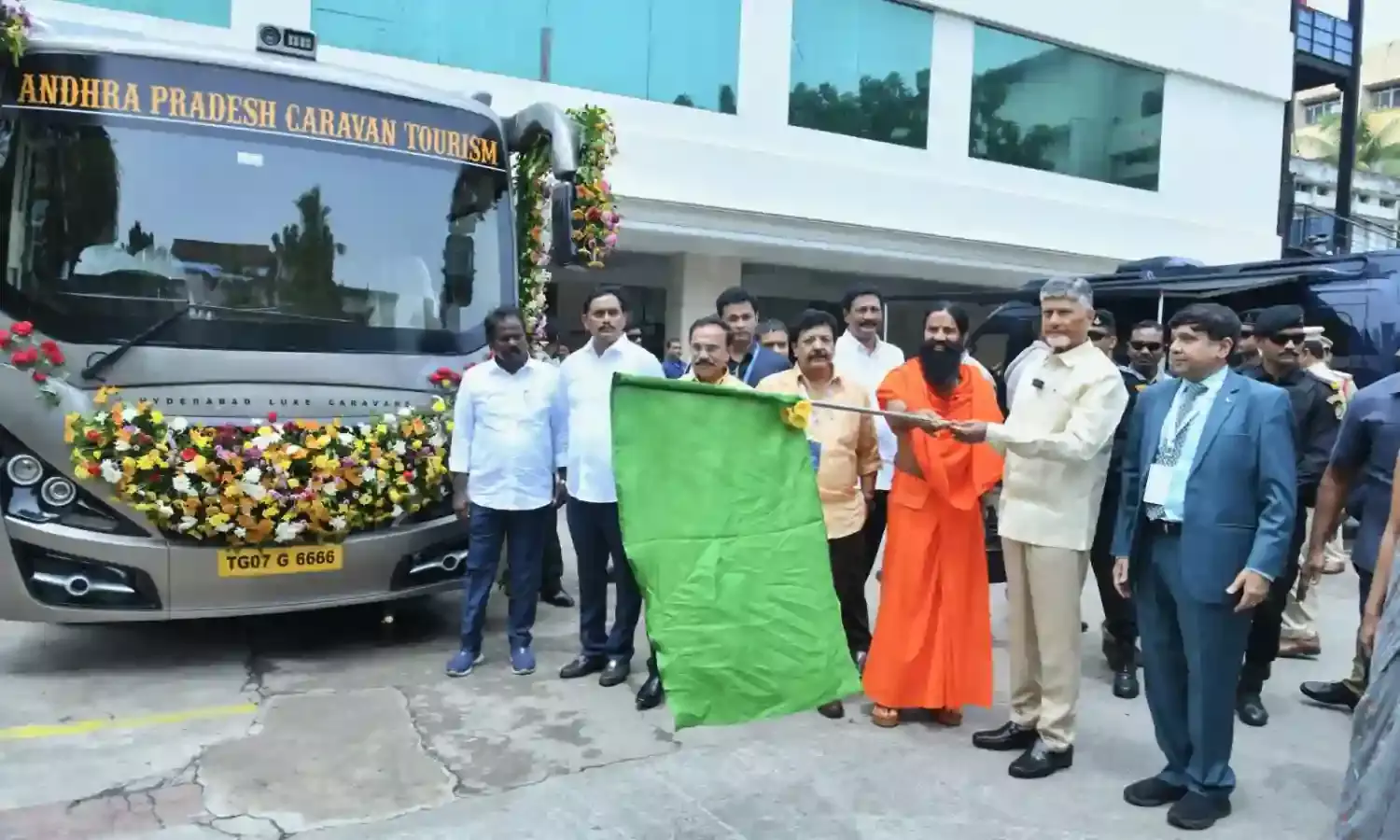 CM Naidu flags off Caravan Tourism in AP, signs MoUs worth Rs 10,329 crore at conclave