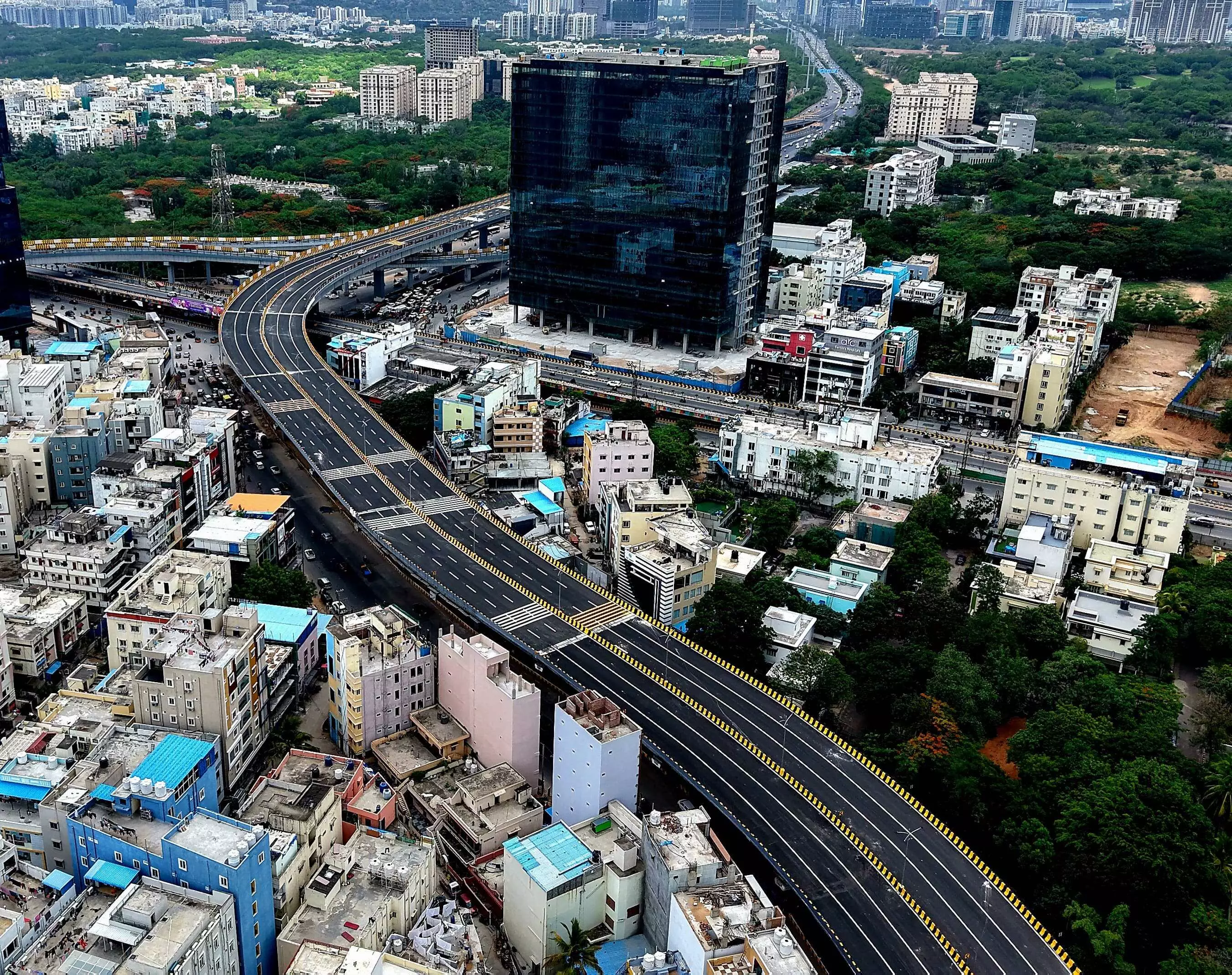 Traffic relief for IT corridor: CM Revanth to unveil PJR multi-level flyover on Saturday Traffic relief for IT corridor: CM Revanth to unveil PJR multi-level flyover on Saturday