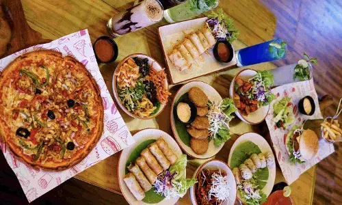 Ta.Ma.Sha is Hyderabadās newest pet-friendly cafe blending Asian vegetarian cuisine with nostalgia