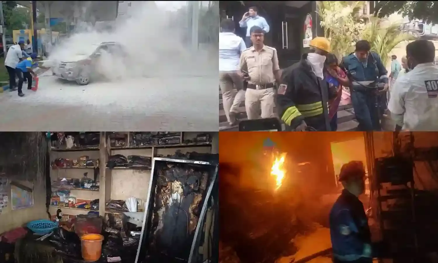 Fridge blast, fire at cafe and petrol pump: 4 fire mishaps hit Hyderabad in a day; no casualties