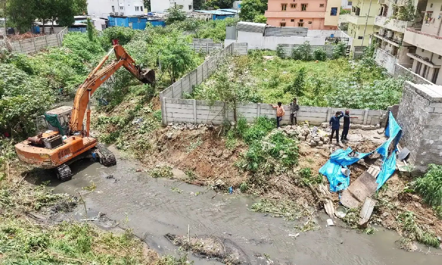 Hyderabad monsoon flood prevention, HYDRAA
