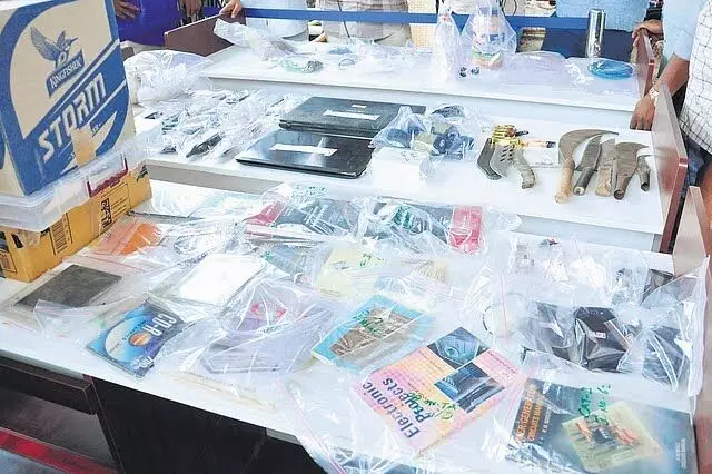 Major terror bust : Parcel bomb addressed to Delhi seized in Andhras Rayachoti Major terror bust : Parcel bomb addressed to Delhi seized in Andhras Rayachoti