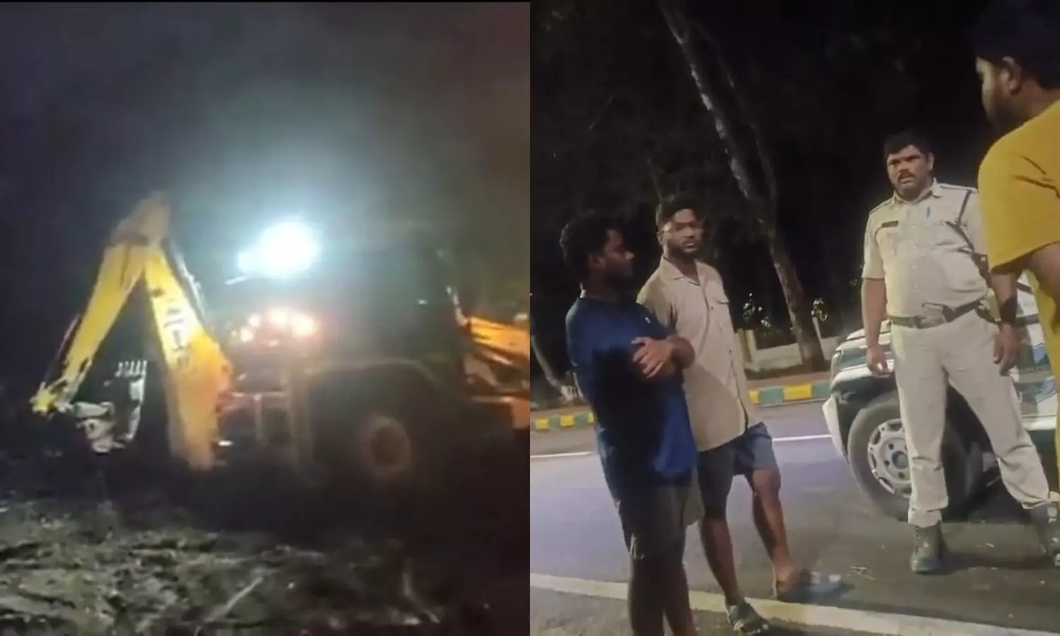 Earthmovers deployed for Vana Mahotsavam? PJTSAU students allege tree cutting on campus Earthmovers deployed for Vana Mahotsavam? PJTSAU students allege tree cutting on campus