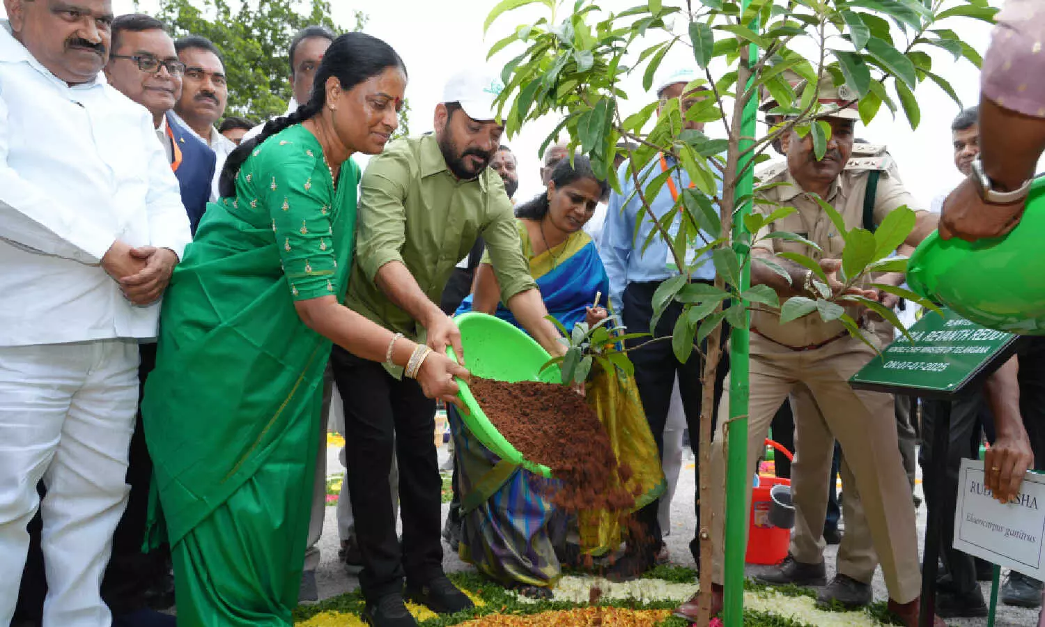 CM Revanth, Vana Mahotsavam CM Revanth, Vana Mahotsavam