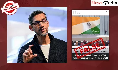 A video allegedly showing Google CEO Sundar Pichai claiming that Google launched an investment platform called āQuantum AIā is going viral. A video allegedly showing Google CEO Sundar Pichai claiming that Google launched an investment platform called āQuantum AIā is going viral.
