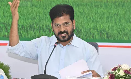 Let us debate on Krishna, Godavari water utilization; ready to hold mock assembly:  CM Revanth to KCR