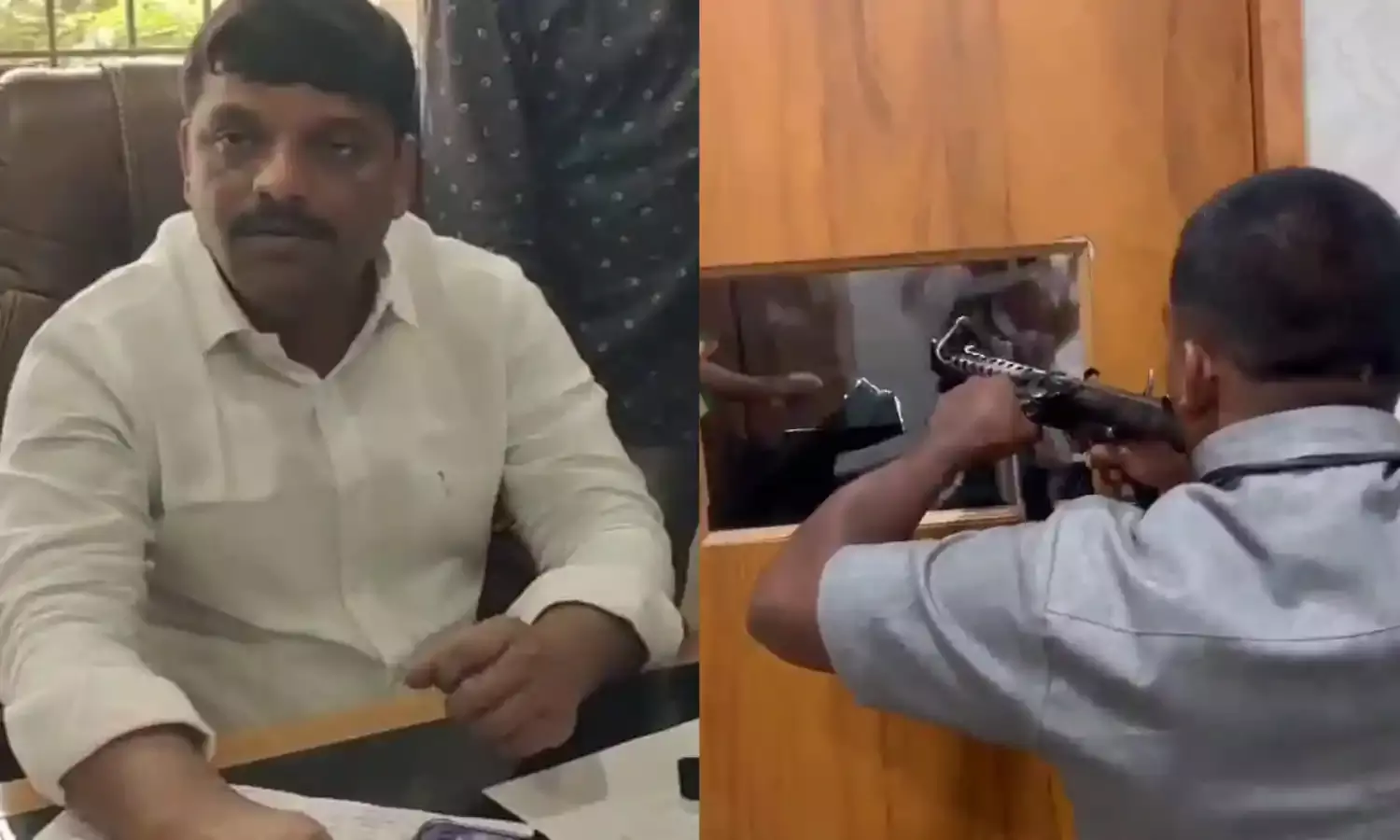 MLC Teenmaar Mallanna’s office attacked over remarks against Kavitha; gunmen open fire