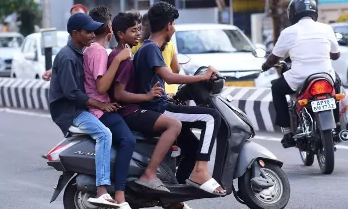 Underage driving study: 1-2% private school students from Classes 6 to 10 commute on bikes in Hyderabad