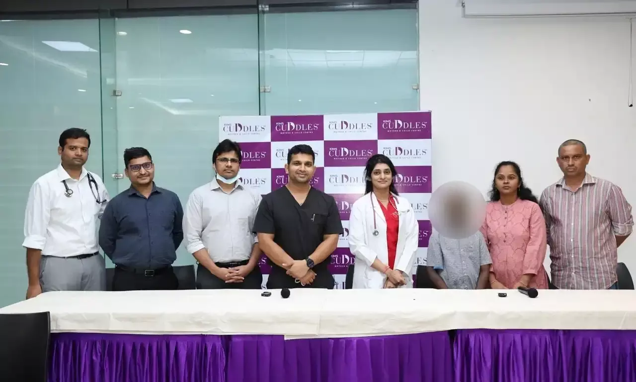 Warangal: Doctors at KIMS Cuddles perform rare stem cell transplant procedure to save life of 10-year-old boy