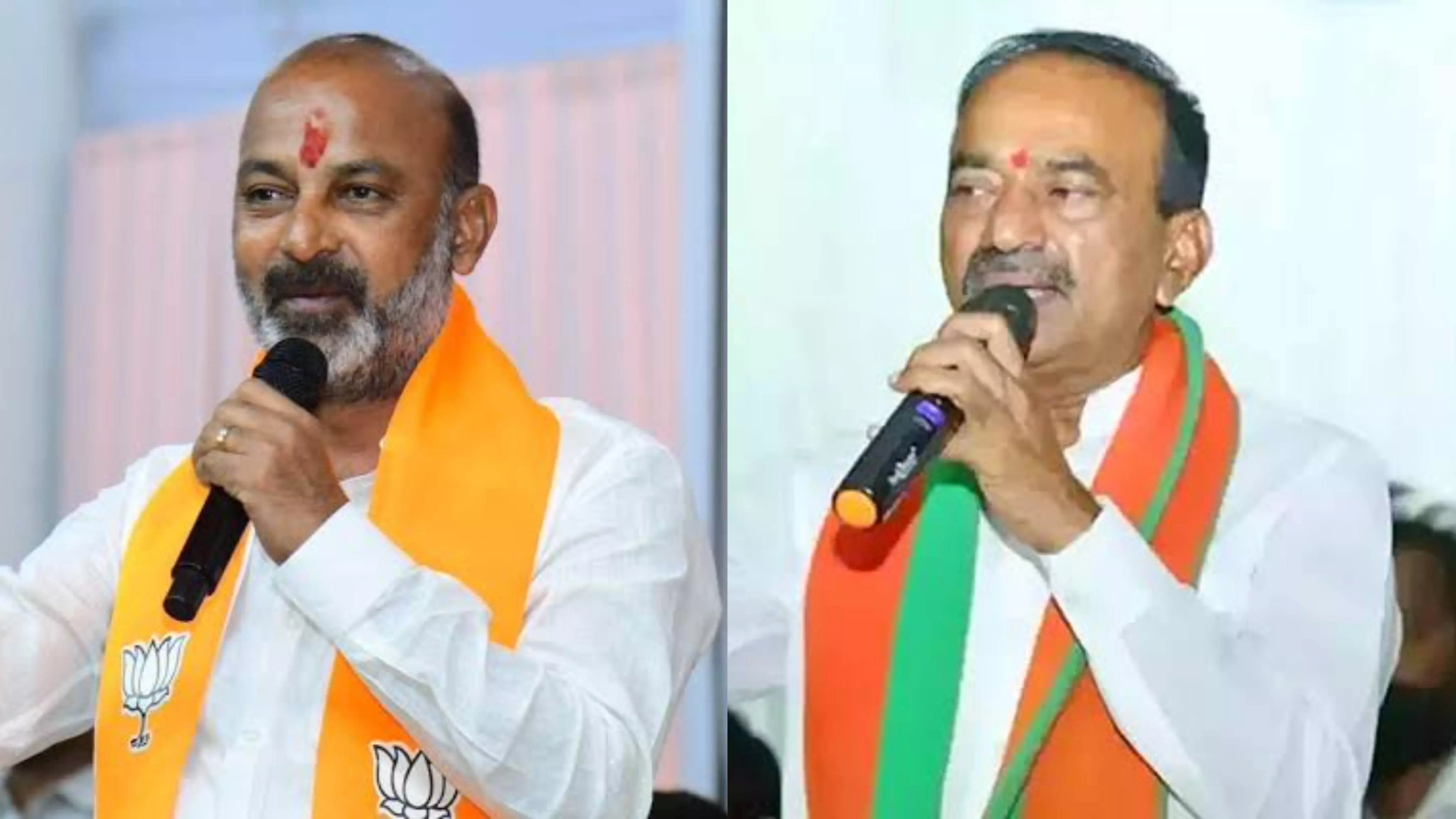 Telangana HC quashes cases on election misconduct against MPs Bandi Sanjay, Eatala Rajender Telangana HC quashes cases on election misconduct against MPs Bandi Sanjay, Eatala Rajender