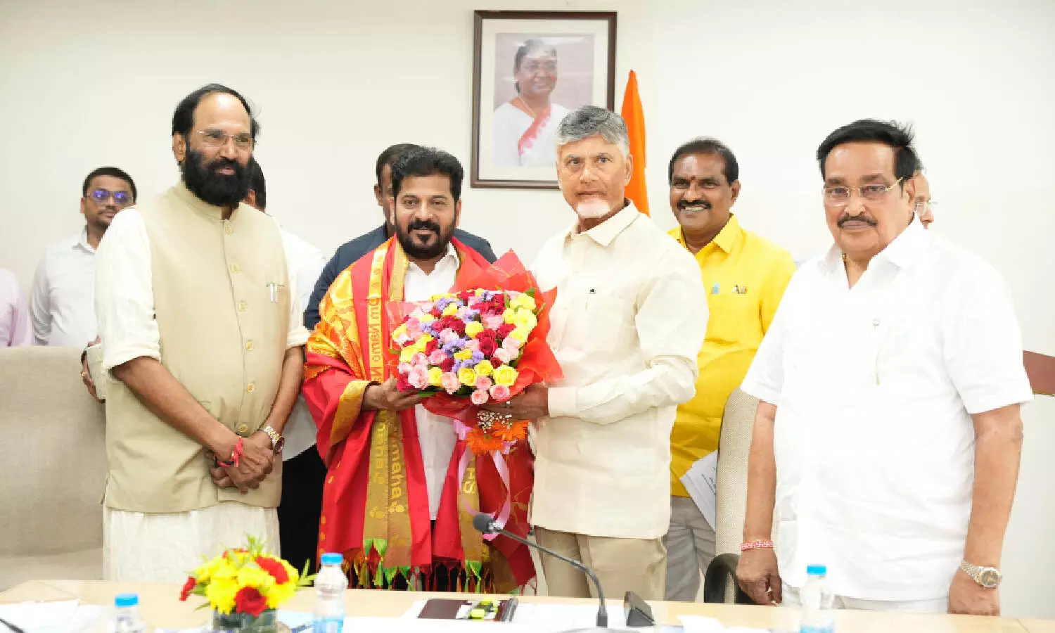 Water sharing: Telangana, AP CMs agree on joint panel; KRMB HQ in Vijayawada, GRMB Hyderabad Water sharing: Telangana, AP CMs agree on joint panel; KRMB HQ in Vijayawada, GRMB Hyderabad