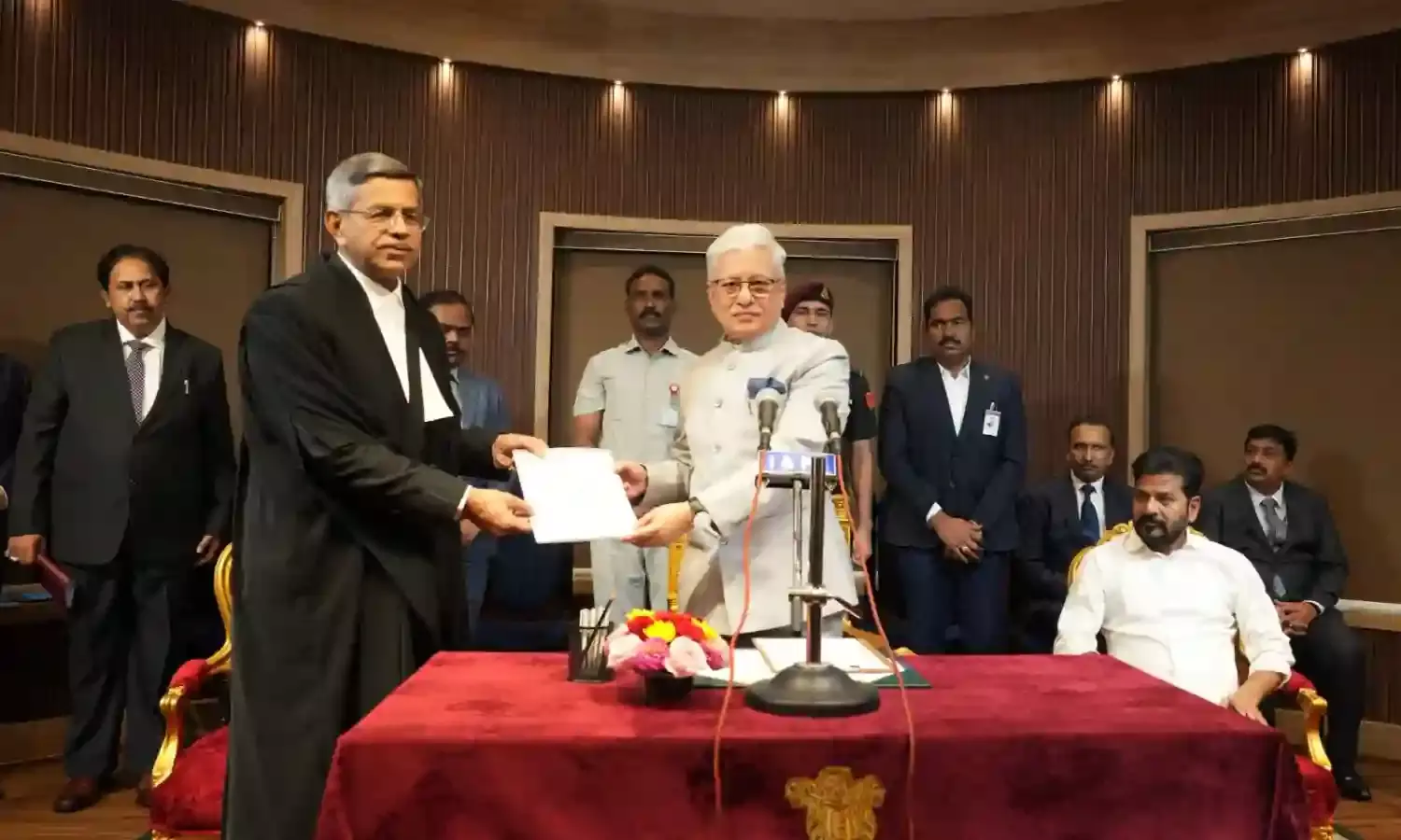 Aparesh Kumar Singh sworn in as Telangana High Court Chief Justice