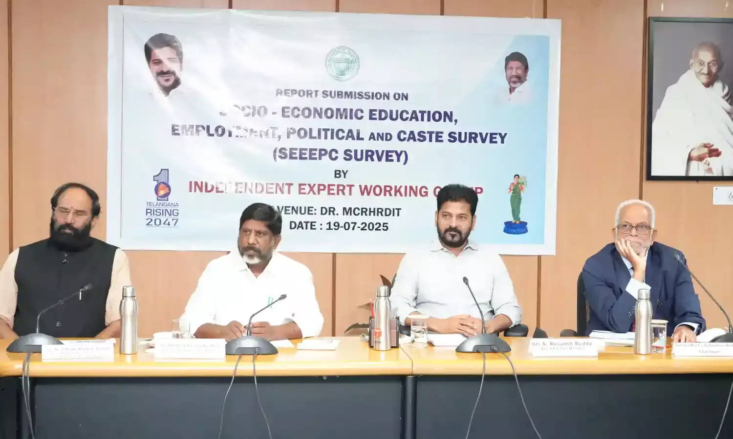 Experts panel submits review on caste survey to CM Revanth; Cabinet to discuss findings