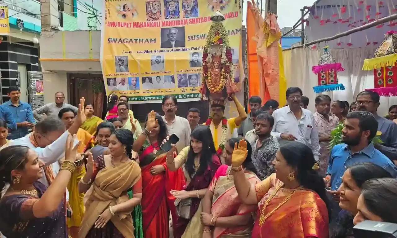 Dhoolpet Mahankali Temple @100:  Thousands converge to mark spiritual, cultural legacy